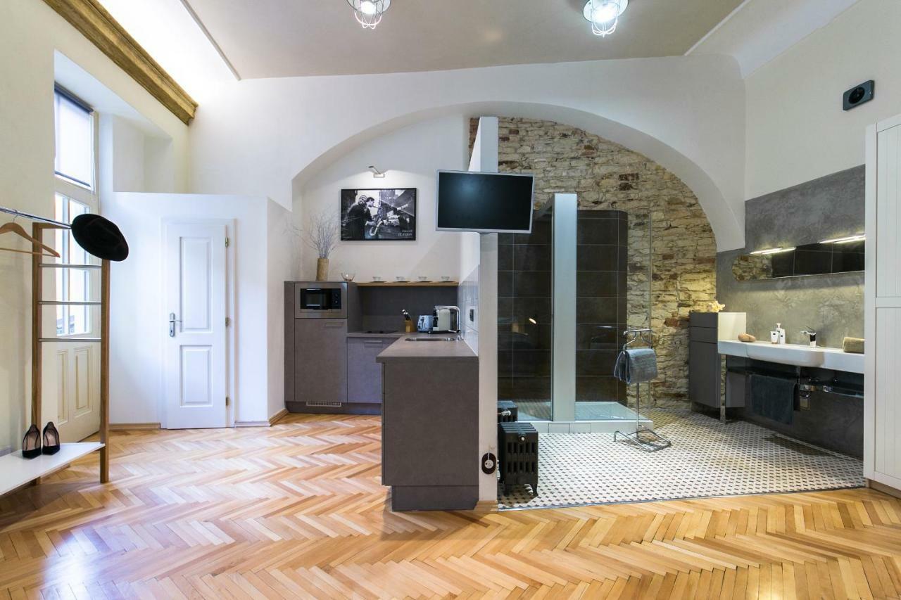 Apartment Nebovidy I - Historic Centre - Terrace - Air Conditioning プラハ エクステリア 写真
